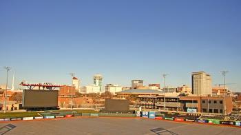 Weather camera view of Riverfront Stadium.