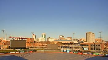 Weather camera view of Riverfront Stadium.
