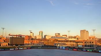 Weather camera view of Riverfront Stadium.