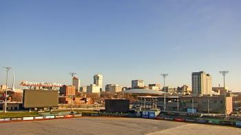 Weather camera view of Riverfront Stadium.