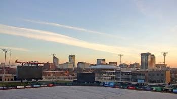 Weather camera view of Riverfront Stadium.