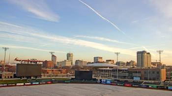 Weather camera view of Riverfront Stadium.