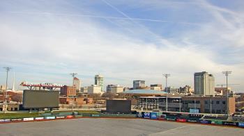Weather camera view of Riverfront Stadium.
