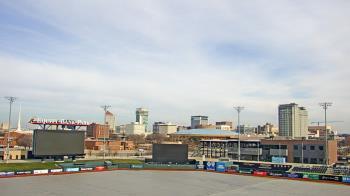 Weather camera view of Riverfront Stadium.