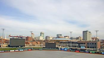 Weather camera view of Riverfront Stadium.