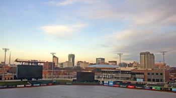 Weather camera view of Riverfront Stadium.