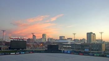 Weather camera view of Riverfront Stadium.