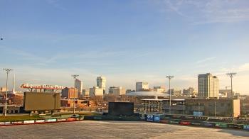 Weather camera view of Riverfront Stadium.