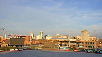 Weather camera view of Riverfront Stadium.