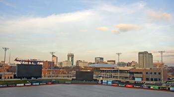 Weather camera view of Riverfront Stadium.