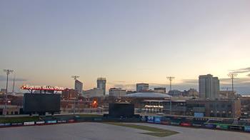Weather camera view of Riverfront Stadium.