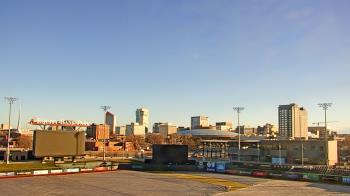 Weather camera view of Riverfront Stadium.