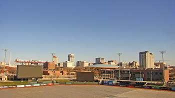 Weather camera view of Riverfront Stadium.