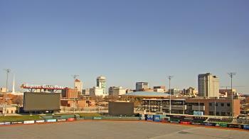 Weather camera view of Riverfront Stadium.