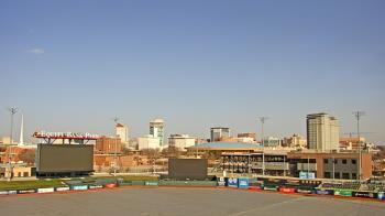 Weather camera view of Riverfront Stadium.