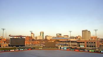 Weather camera view of Riverfront Stadium.