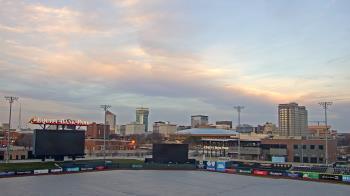 Weather camera view of Riverfront Stadium.