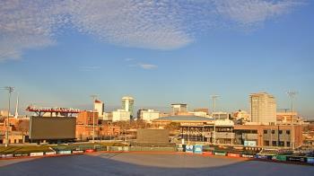 Weather camera view of Riverfront Stadium.