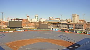 Weather camera view of Riverfront Stadium.