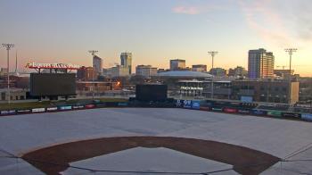 Weather camera view of Riverfront Stadium.