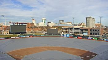 Weather camera view of Riverfront Stadium.