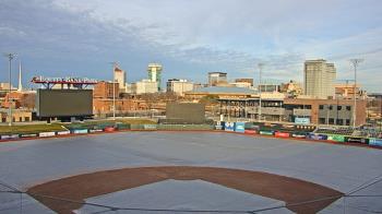 Weather camera view of Riverfront Stadium.