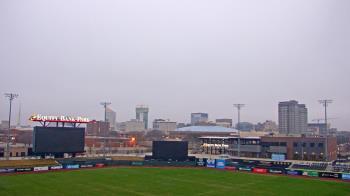 Weather camera view of Riverfront Stadium.