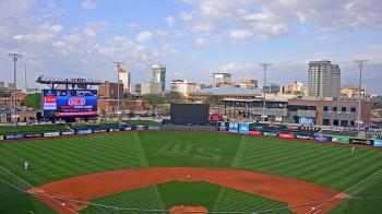 Weather camera view of Riverfront Stadium.