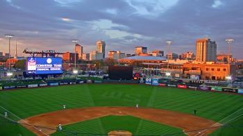 Weather camera view of Riverfront Stadium.