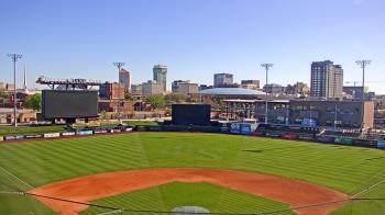 Weather camera view of Riverfront Stadium.