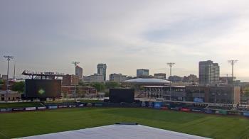 Weather camera view of Riverfront Stadium.