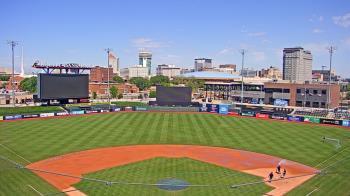Weather camera view of Riverfront Stadium.