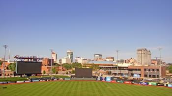 Weather camera view of Riverfront Stadium.
