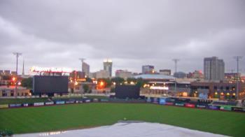 Weather camera view of Riverfront Stadium.