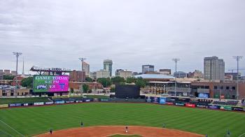 Weather camera view of Riverfront Stadium.