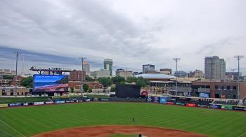 Weather camera view of Riverfront Stadium.