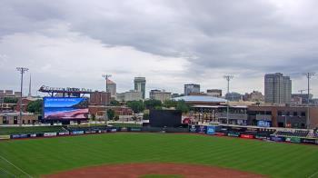 Weather camera view of Riverfront Stadium.