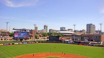 Weather camera view of Riverfront Stadium.