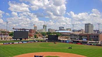 Weather camera view of Riverfront Stadium.