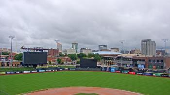 Weather camera view of Riverfront Stadium.