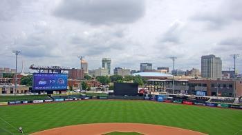 Weather camera view of Riverfront Stadium.
