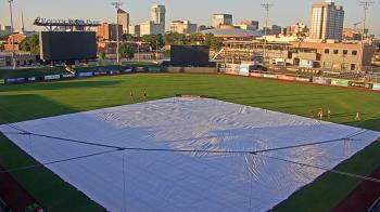 Weather camera view of Riverfront Stadium.