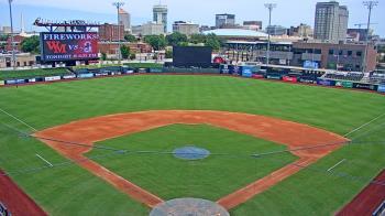 Weather camera view of Riverfront Stadium.