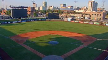 Weather camera view of Riverfront Stadium.