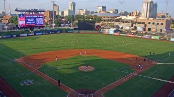 Weather camera view of Riverfront Stadium.