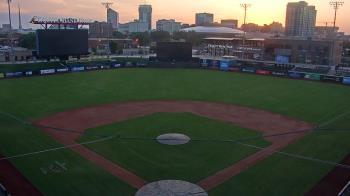 Weather camera view of Riverfront Stadium.