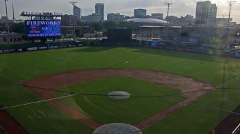 Weather camera view of Riverfront Stadium.