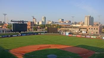 Weather camera view of Riverfront Stadium.
