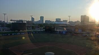 Weather camera view of Riverfront Stadium.