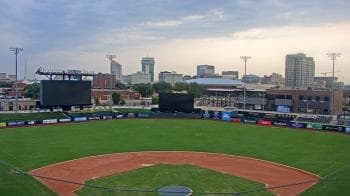 Weather camera view of Riverfront Stadium.